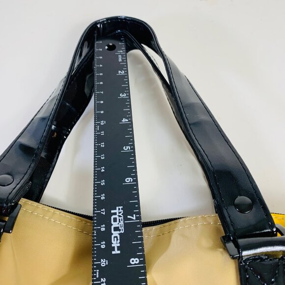 JM New York Colorblock Tote Bag 80s Style Weekender Travel Overnight VTG Fashion - Picture 14 of 15